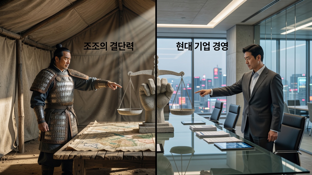 조조의 결단력이 회사 경영에 미치는 영향