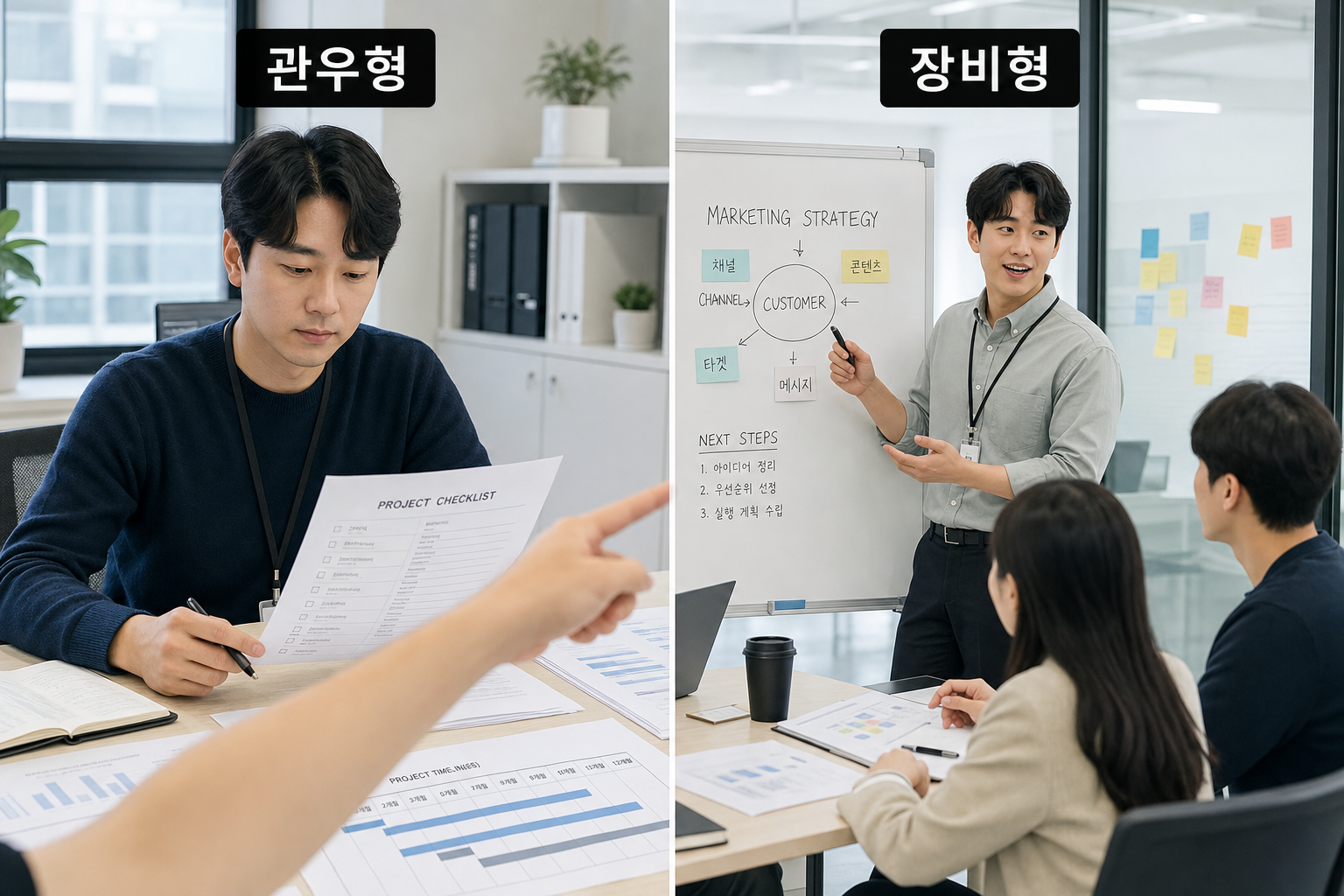 관우와 장비의 성격 차이를 활용한 팀 역할 분담 방법