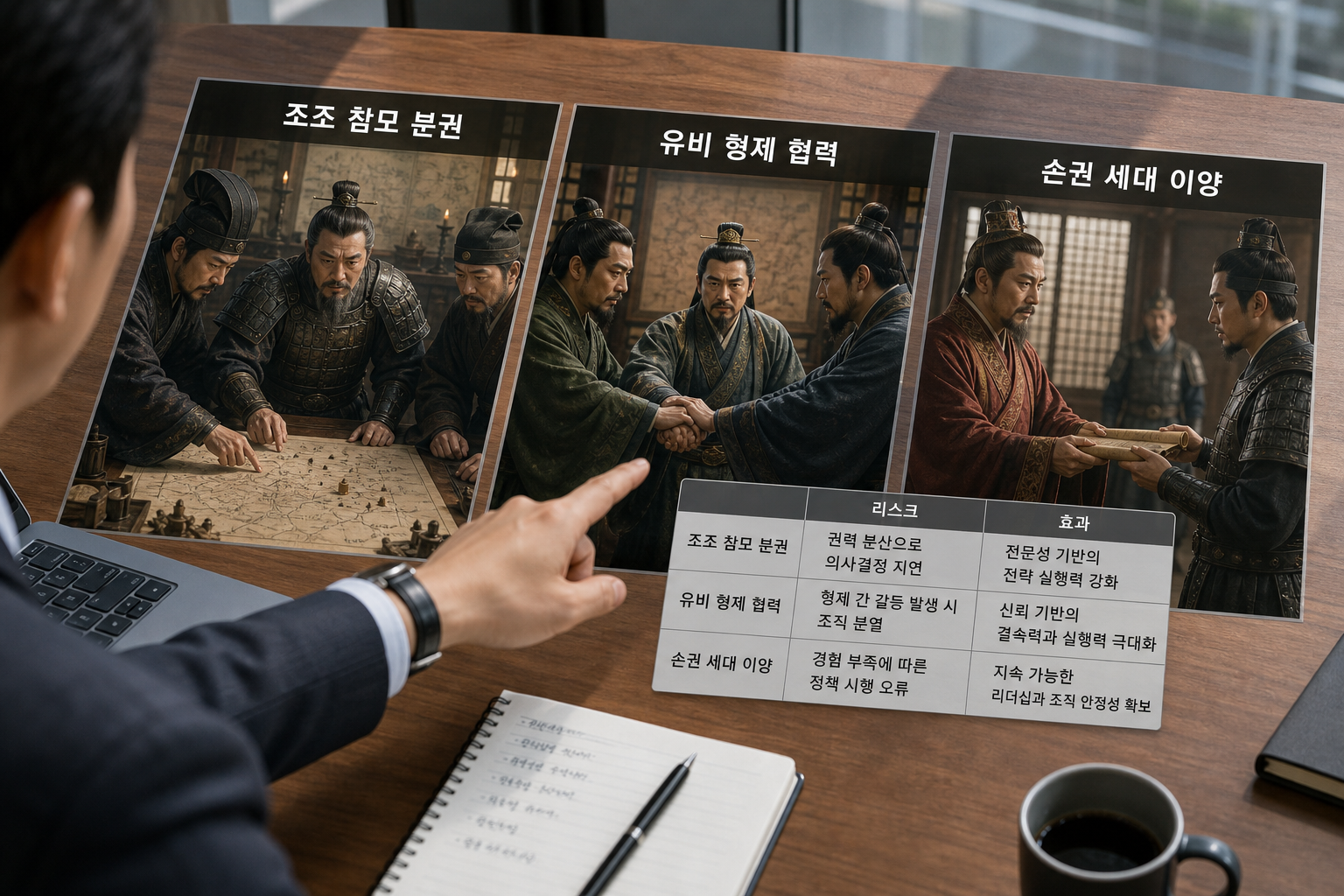 삼국지 칼럼으로 분석하는 조직 내 권력 분산 전략