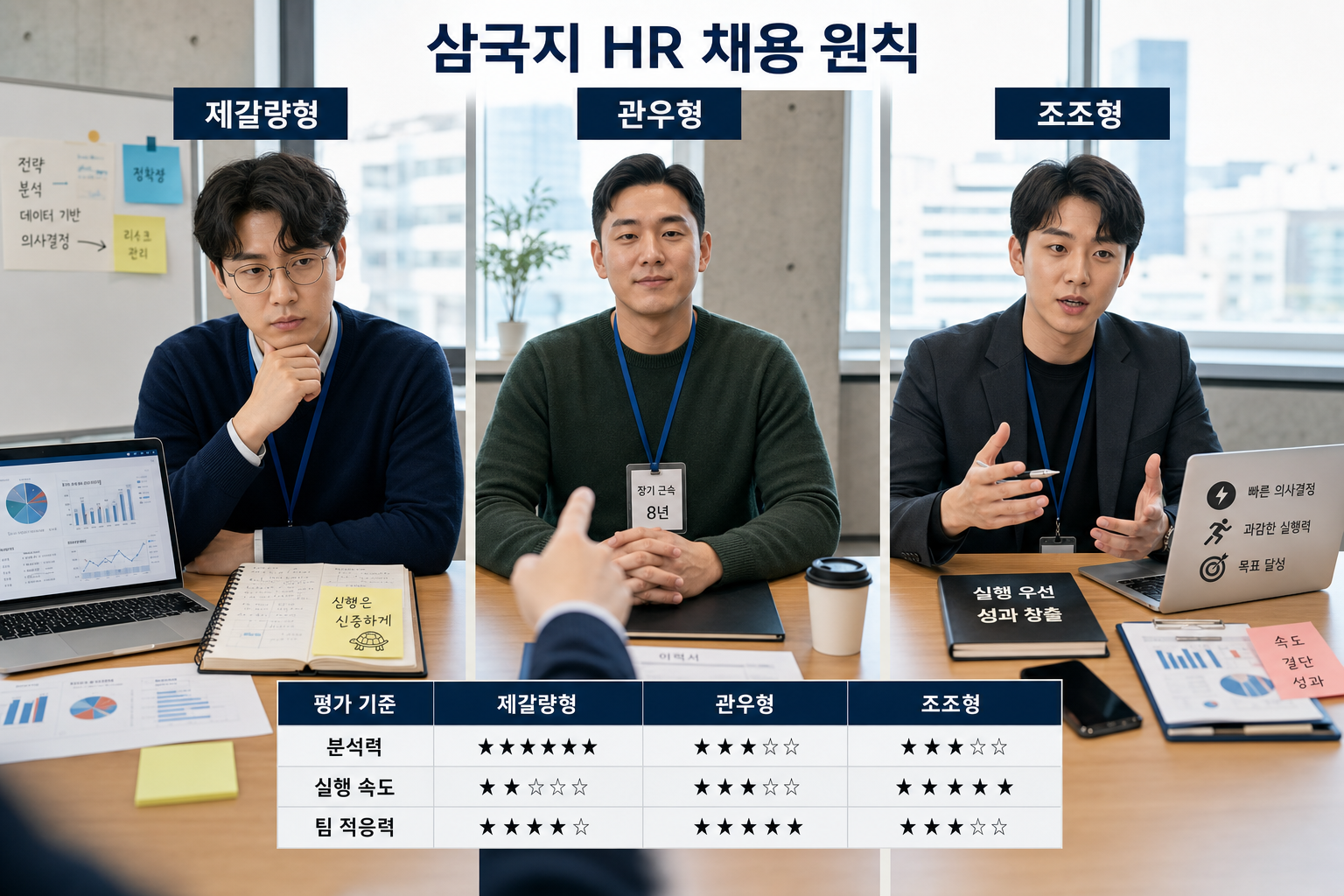 삼국지 HR 채용 원칙으로 배우는 현대 인재 선발 전략