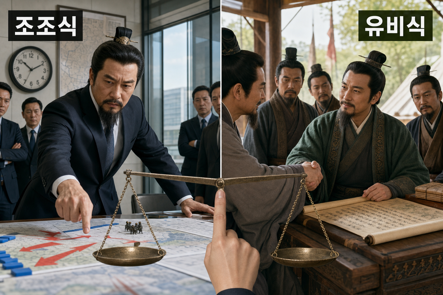 조조와 유비 의사결정 스타일 비교로 본 경영 선택 기준